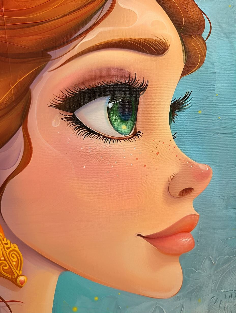 Radiant Dream Portrait - Image 1