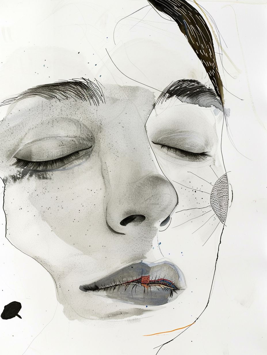 Fragmented Visions: Surrealist Portrait Studies - Image 3