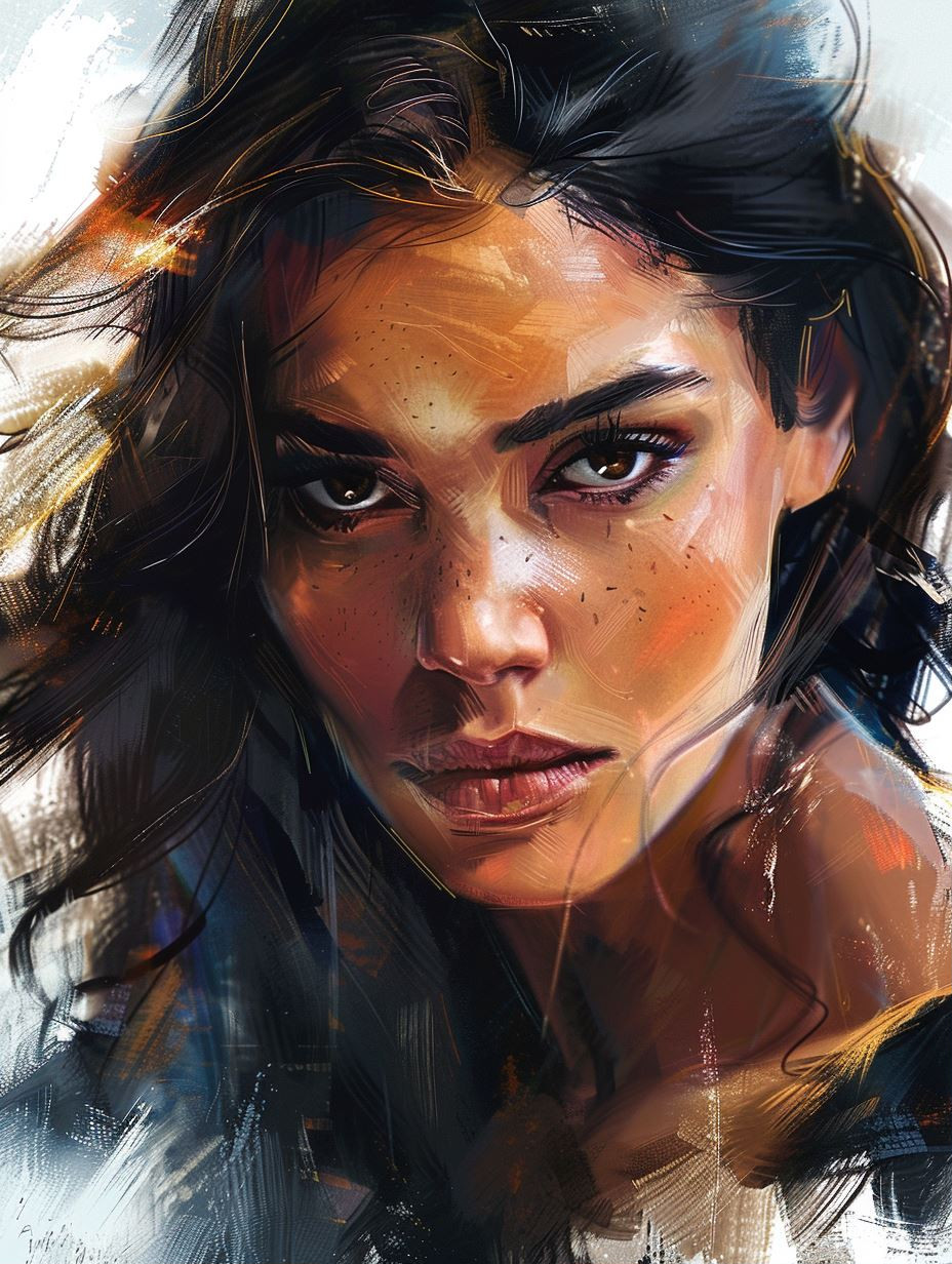 Whispers of the Soul: Digital Portraits - Image 1