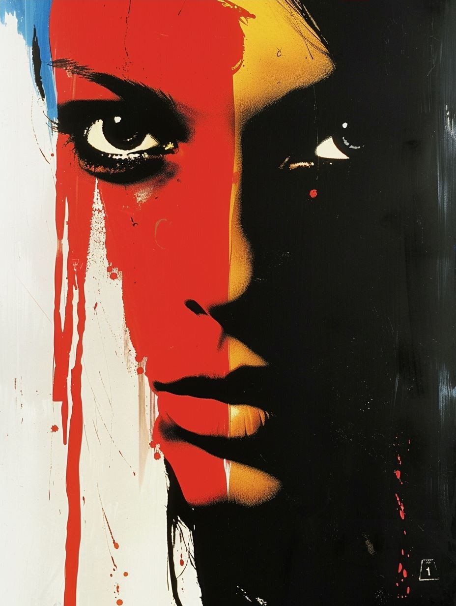 Bold Contrast Urban Pop Art - Image 4