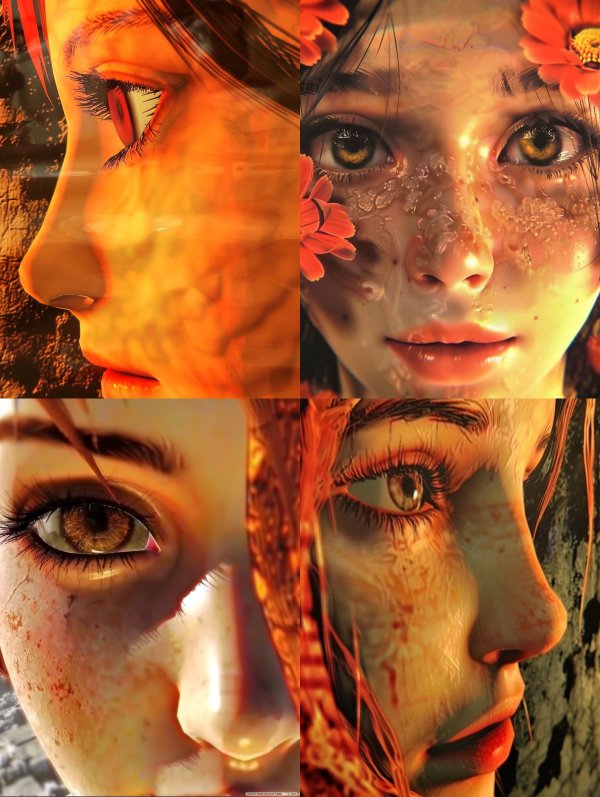 Ethereal Autumnal Portrait Study