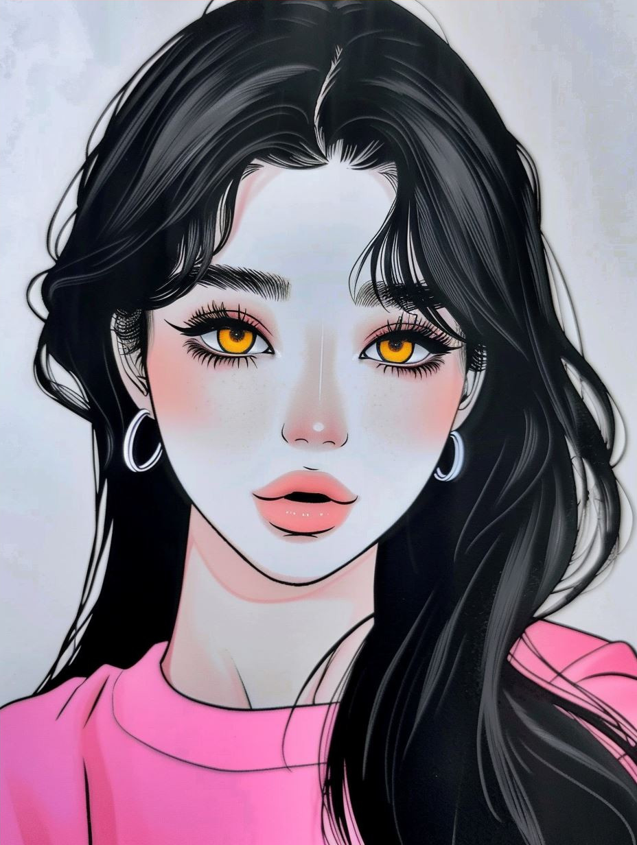 Neon Dream Cyberpunk Portrait - Image 4