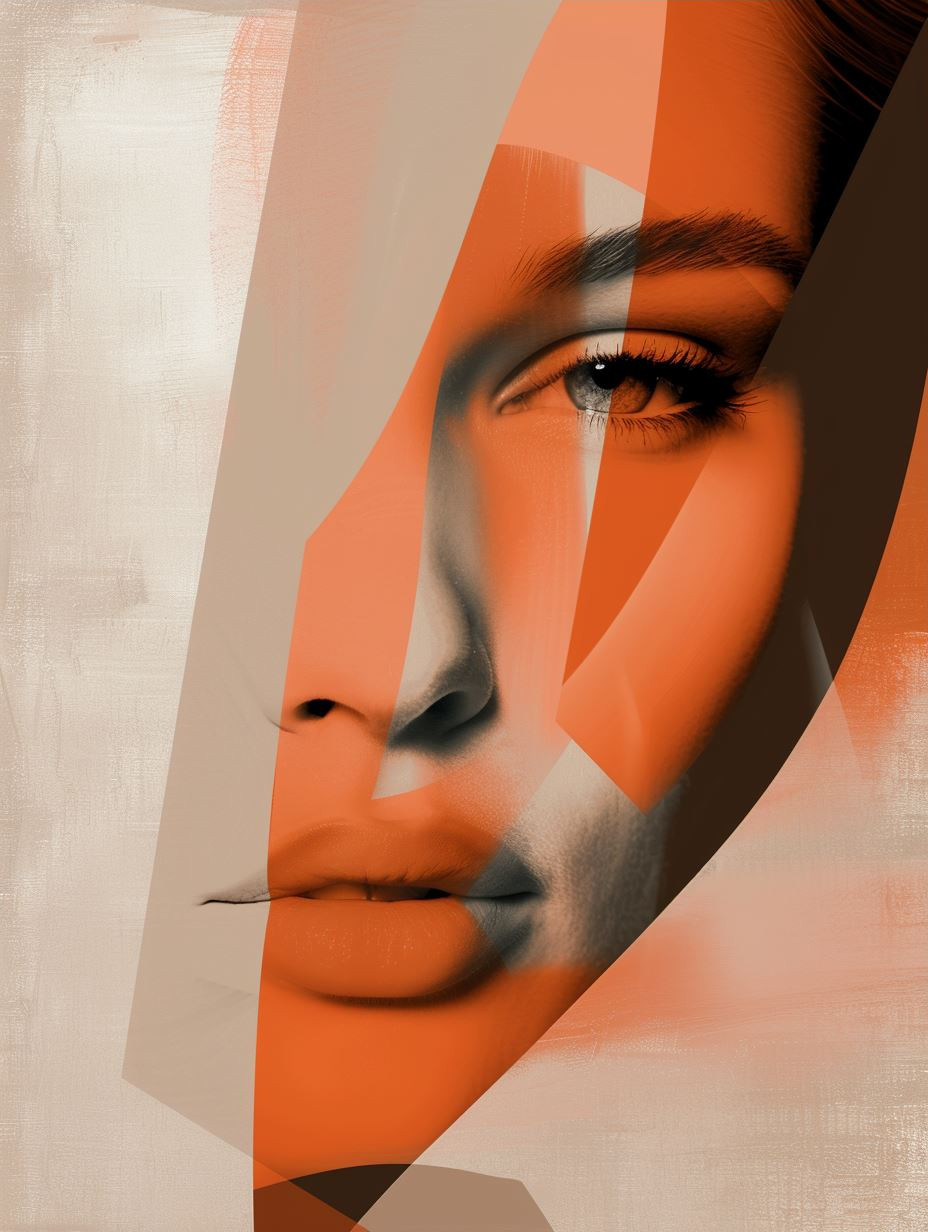 Abstract Ethereal Facial Fragments - Image 3