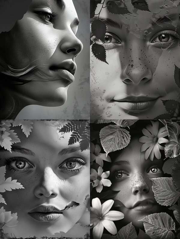 Whispers of Nature in Monochrome