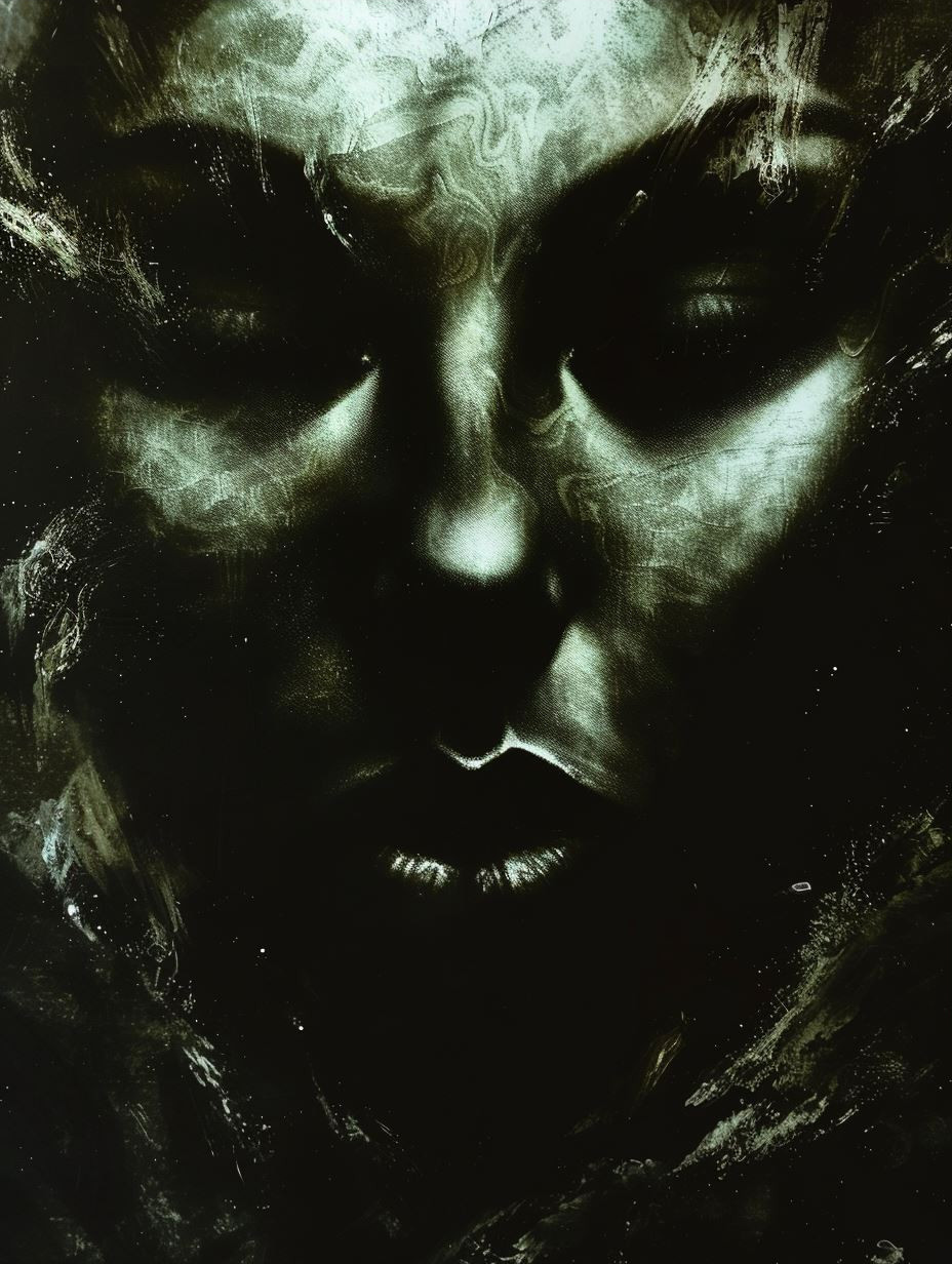 Haunting Shadows of Ethereal Grief - Image 3