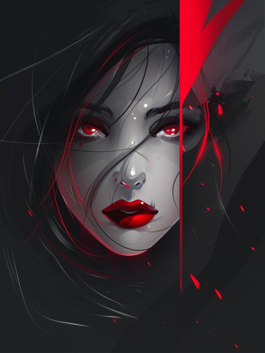 Crimson Shadows Gothic Noir - Image 2