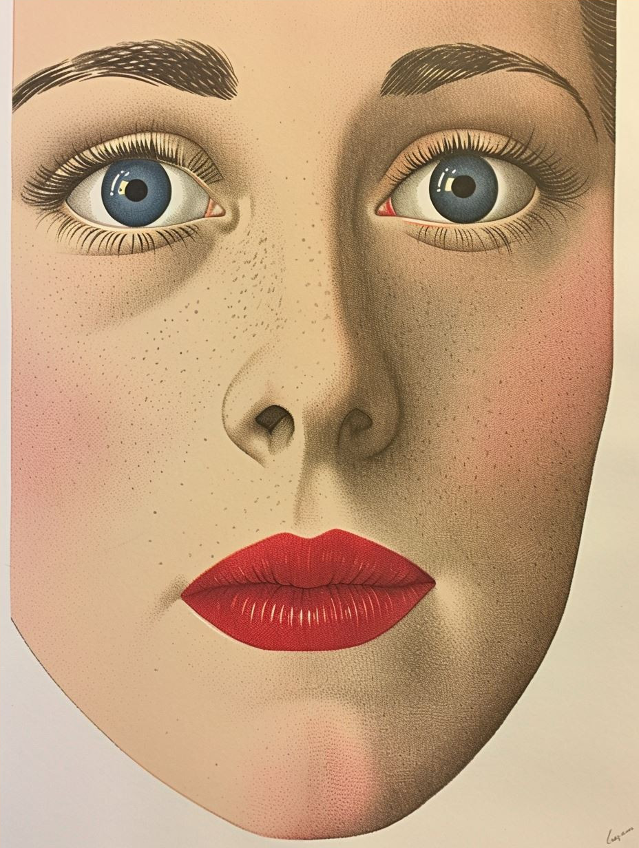 Vintage Canvas Portrait Profile - Image 4