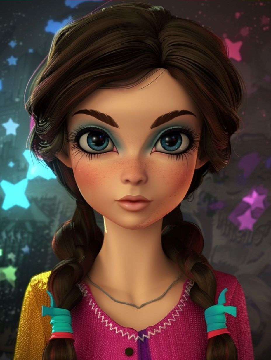 Vibrant Visions of Stylized Feminine Portraits - Image 3