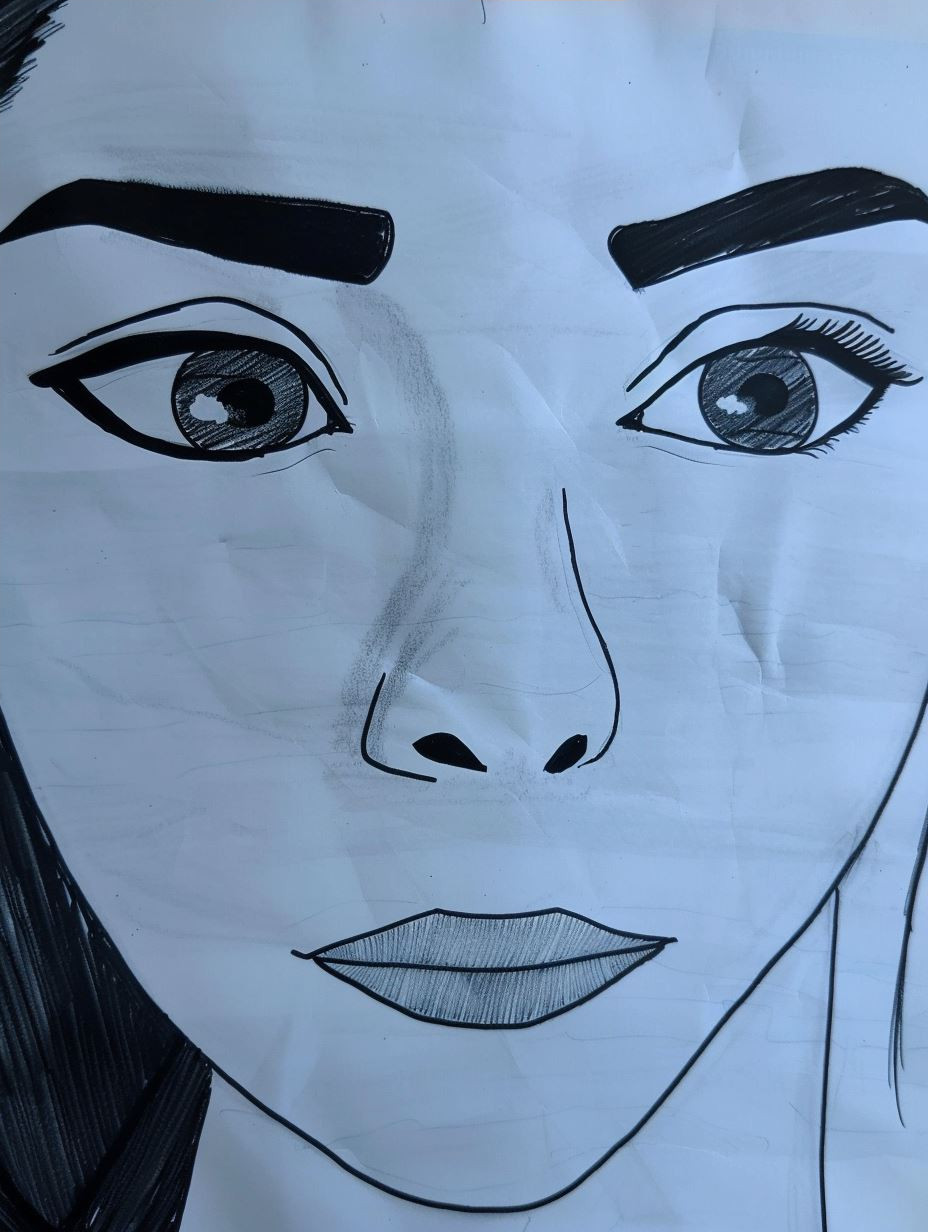 Faces of Expression: A Digital and Pencil Study - Image 4