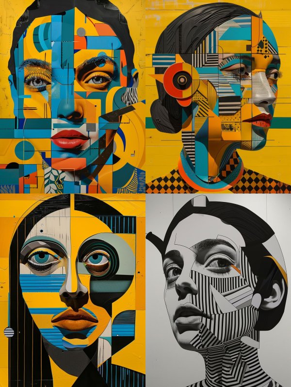 Fragmented Soul in Primary Hues