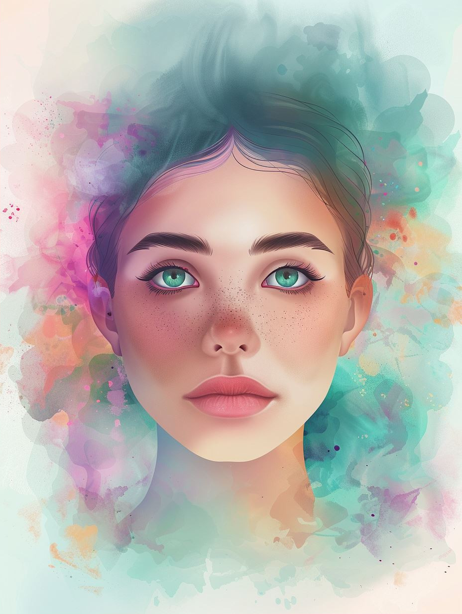 Ethereal Dreams in Watercolor - Image 2