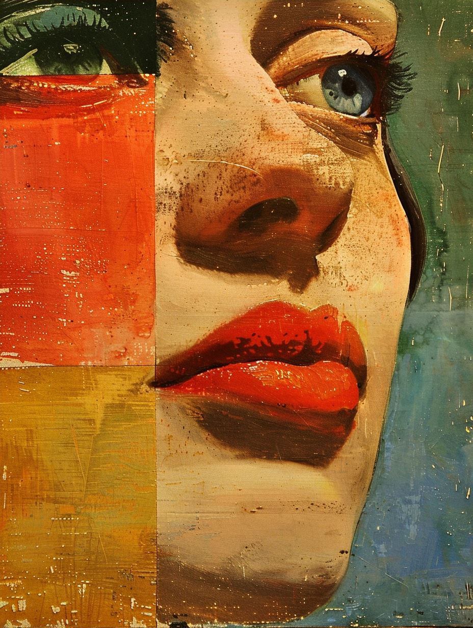 Fragmented Gaze of Cracked Oil - Image 4