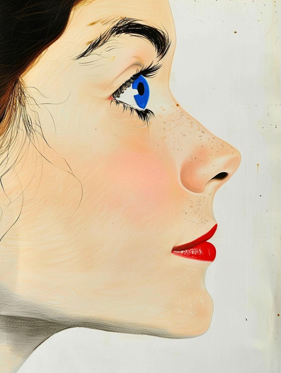Azure Gazes: A Study in Blue - Image 3