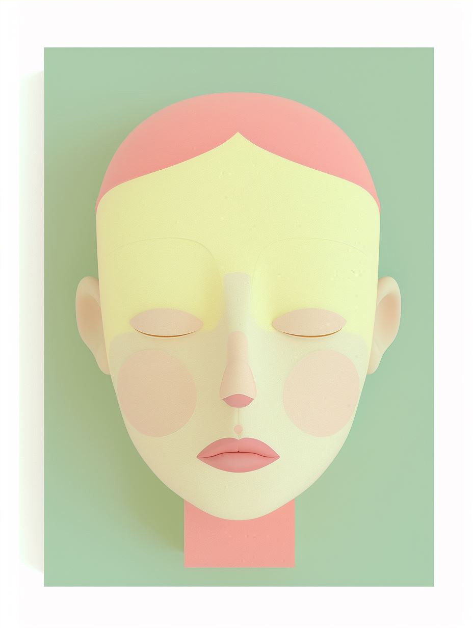 Pastel Dreams of Silent Thought - Image 4