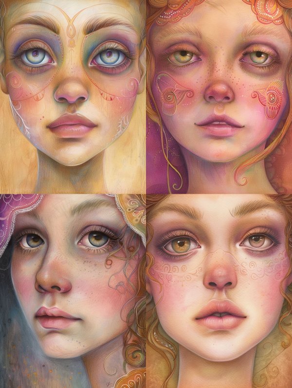 Ethereal Visions of Mystical Maidens