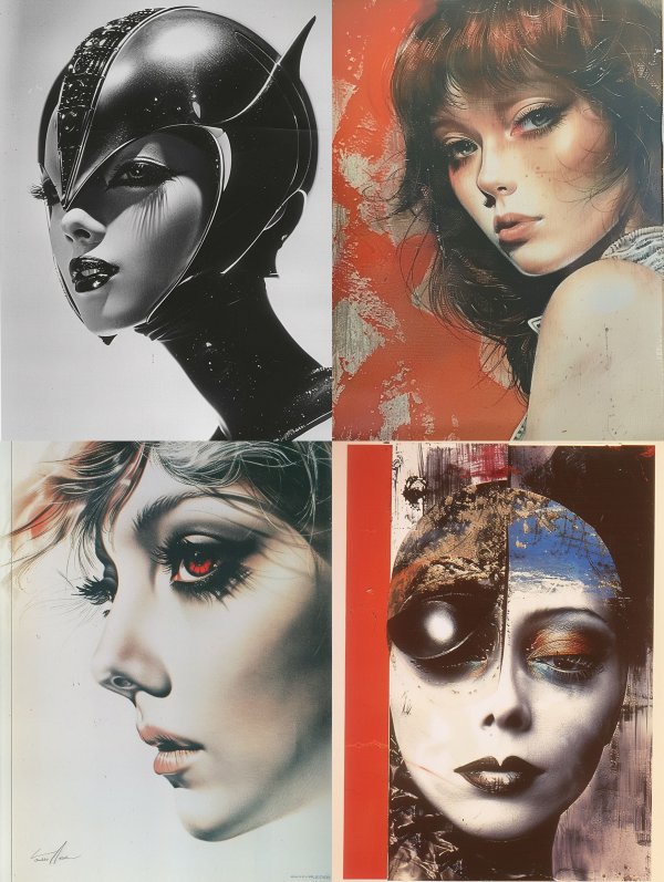 Surrealist Portraits of Ethereal Beauty
