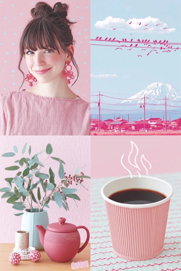 Blushing Pastel Charm