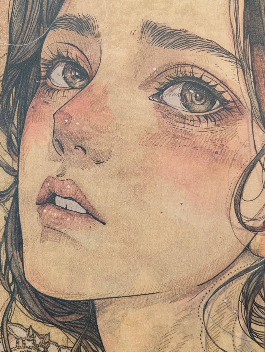 Ethereal Pencil Portrait Studies - Image 2