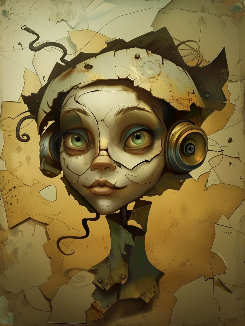 Whimsical Steampunk Character Portraits - Image 1