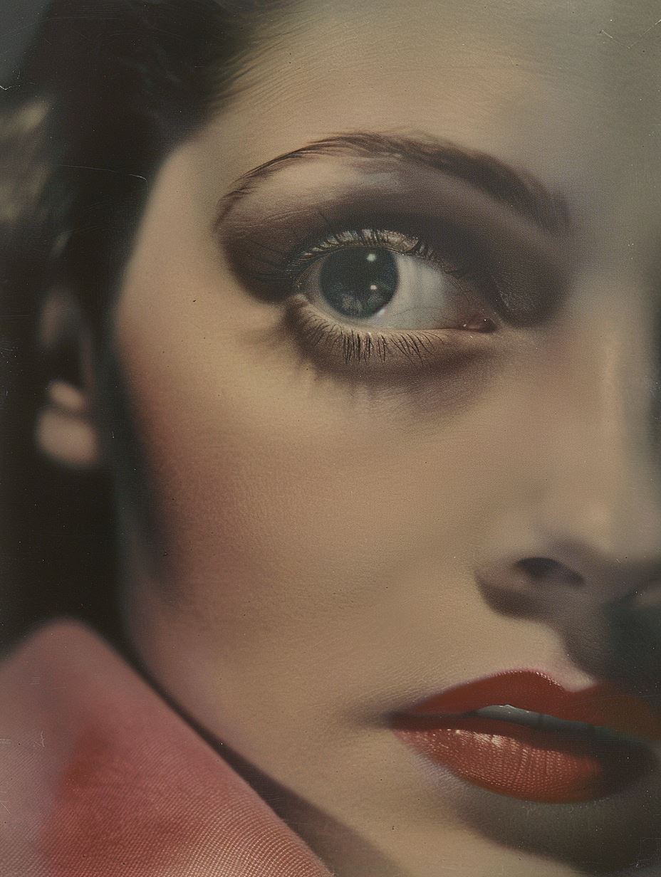 Vintage Glamour: A Study in Red Lips - Image 1