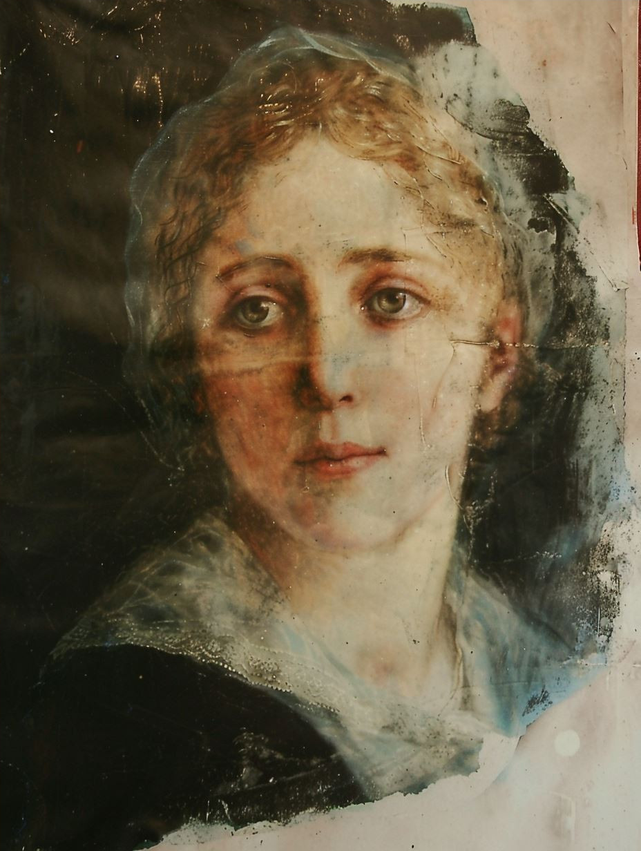 Ethereal Gaze of Faded Memory - Image 4