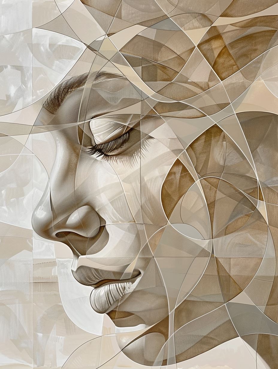 Fragmented Dreams in Sepia - Image 1