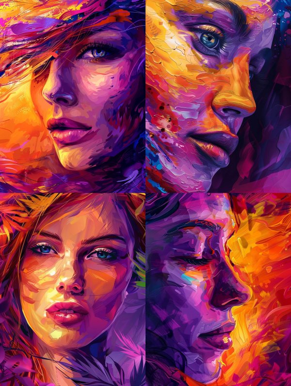 Prismatic Visions of the Feminine