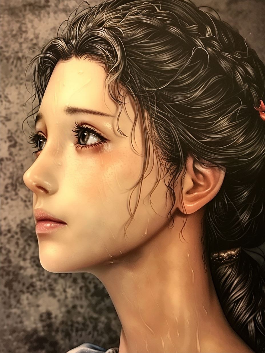 Ethereal Desert Beauty Portrait - Image 2