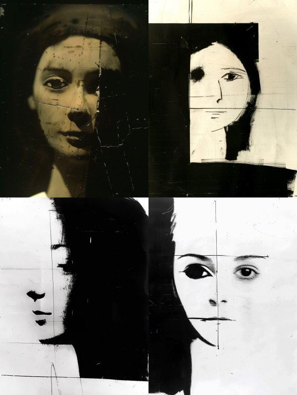 Fragmented Shadows of a Female Gaze