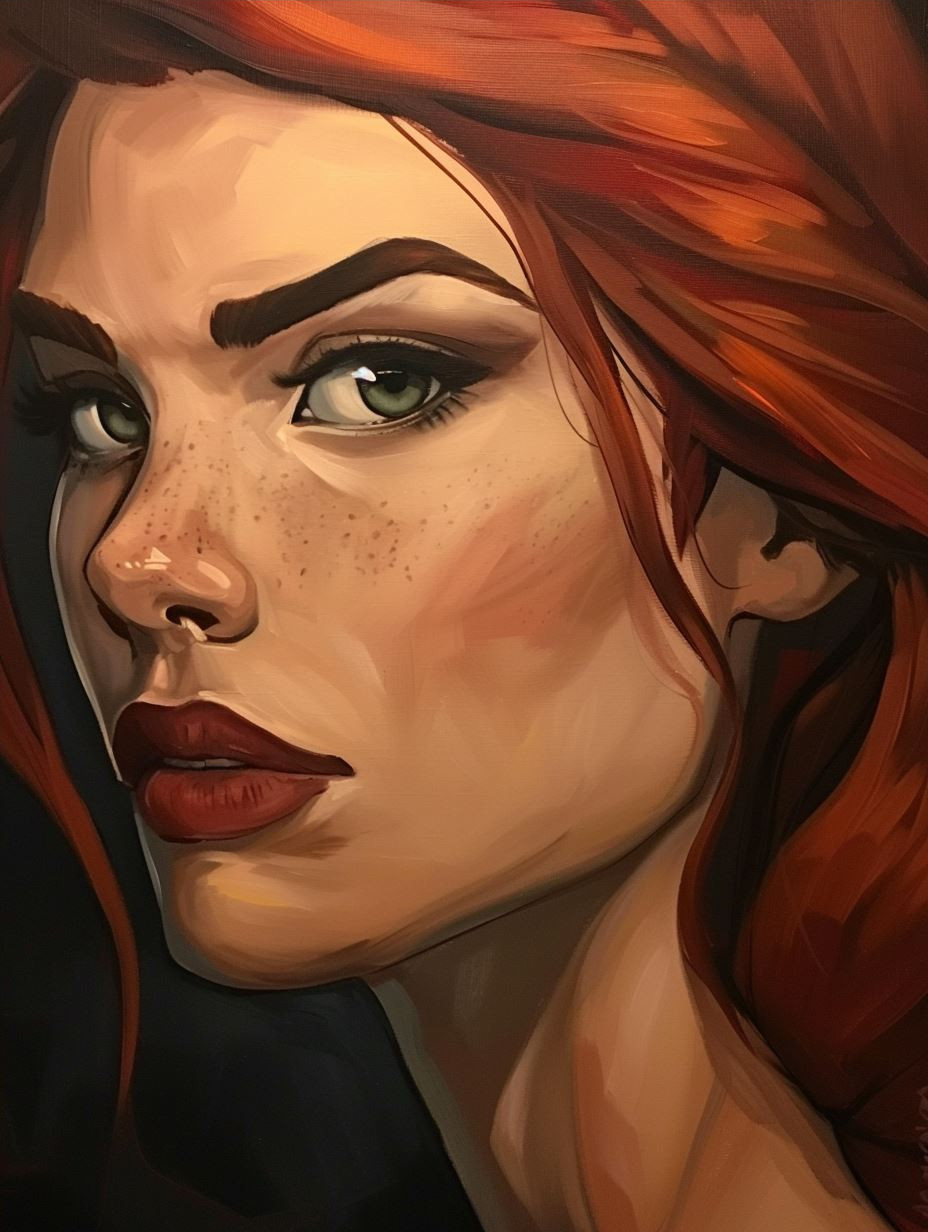 Somber Gaze - Image 4