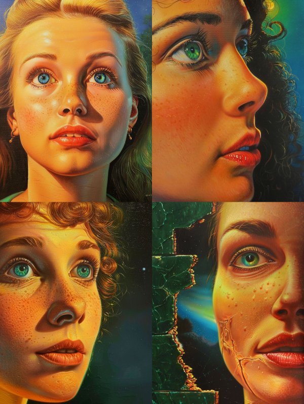Faces of Ethereal Wonder