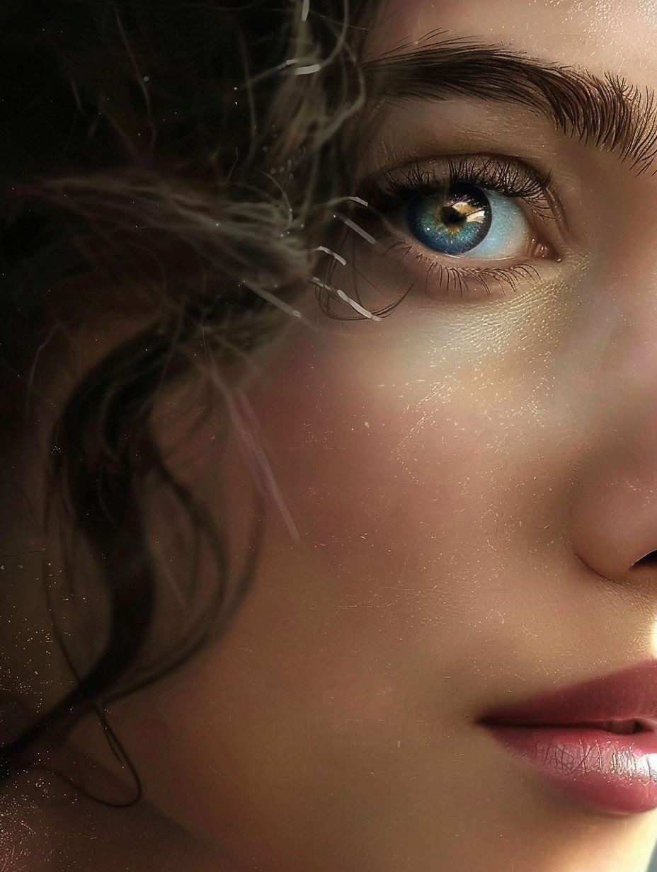 Ethereal Cinematic Portraiture Study - Image 1