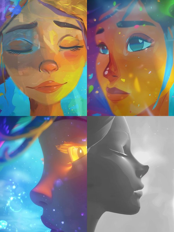 Ethereal Portraits of Inner Peace