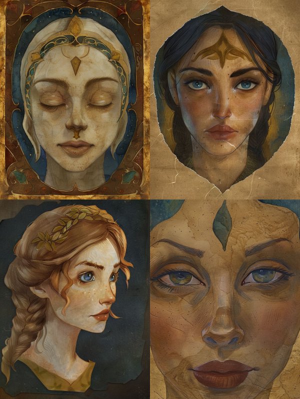 Mystic Visions of Ancient Goddesses