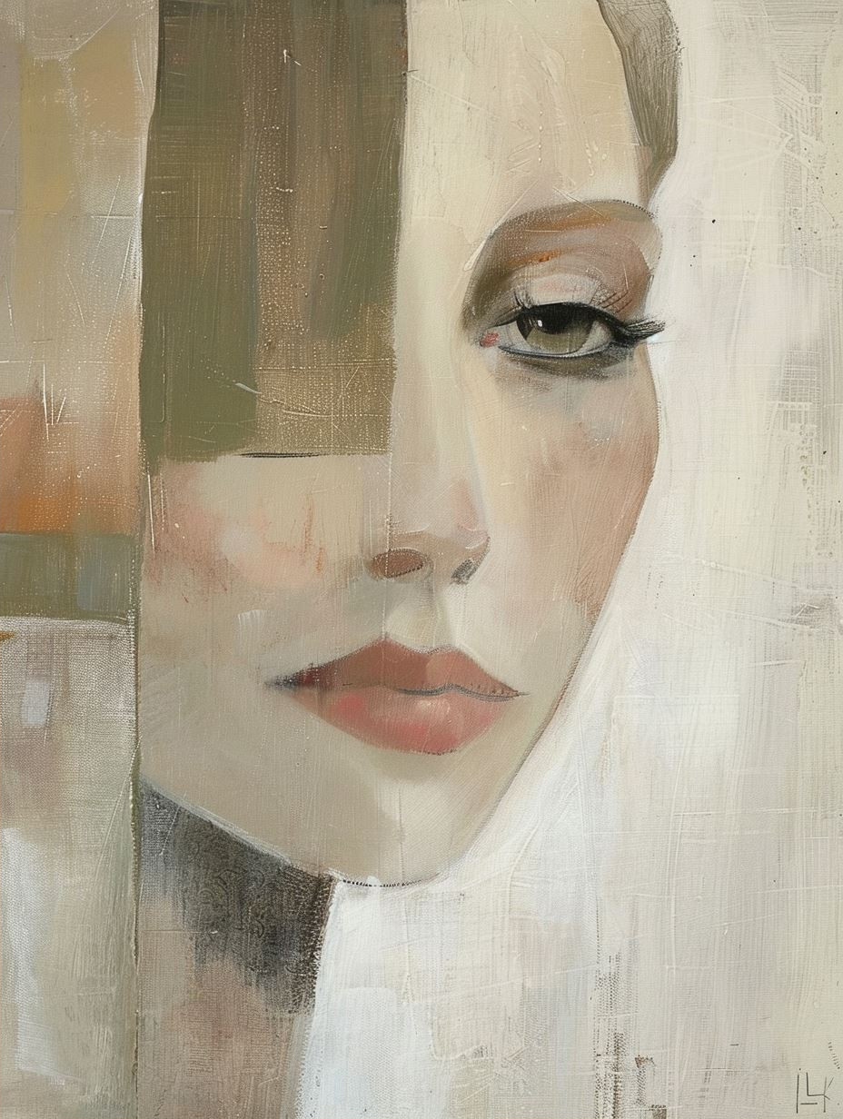 Fragmented Elegance of Modern Faces - Image 2
