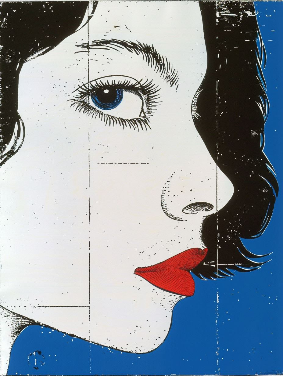 Modernist Fragmented Female Portraits - Image 3