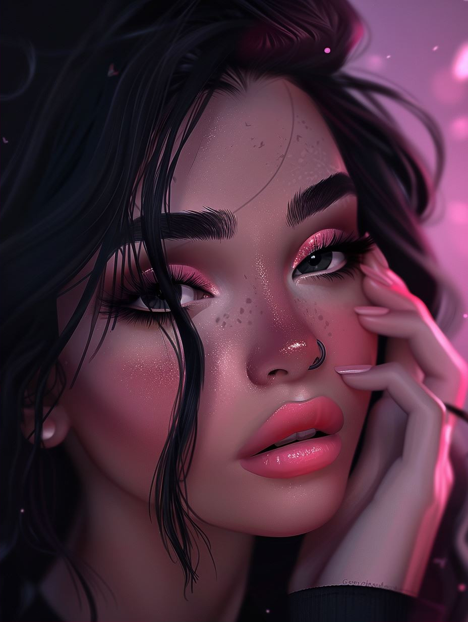 Neon Tears of Digital Sorrow - Image 2
