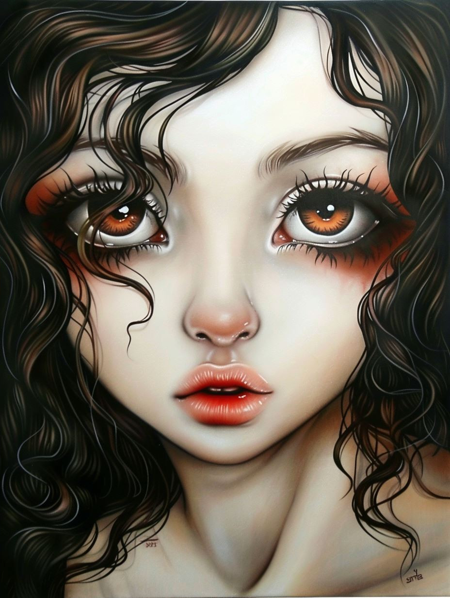 Melancholic Ethereal Female Portraits - Image 2