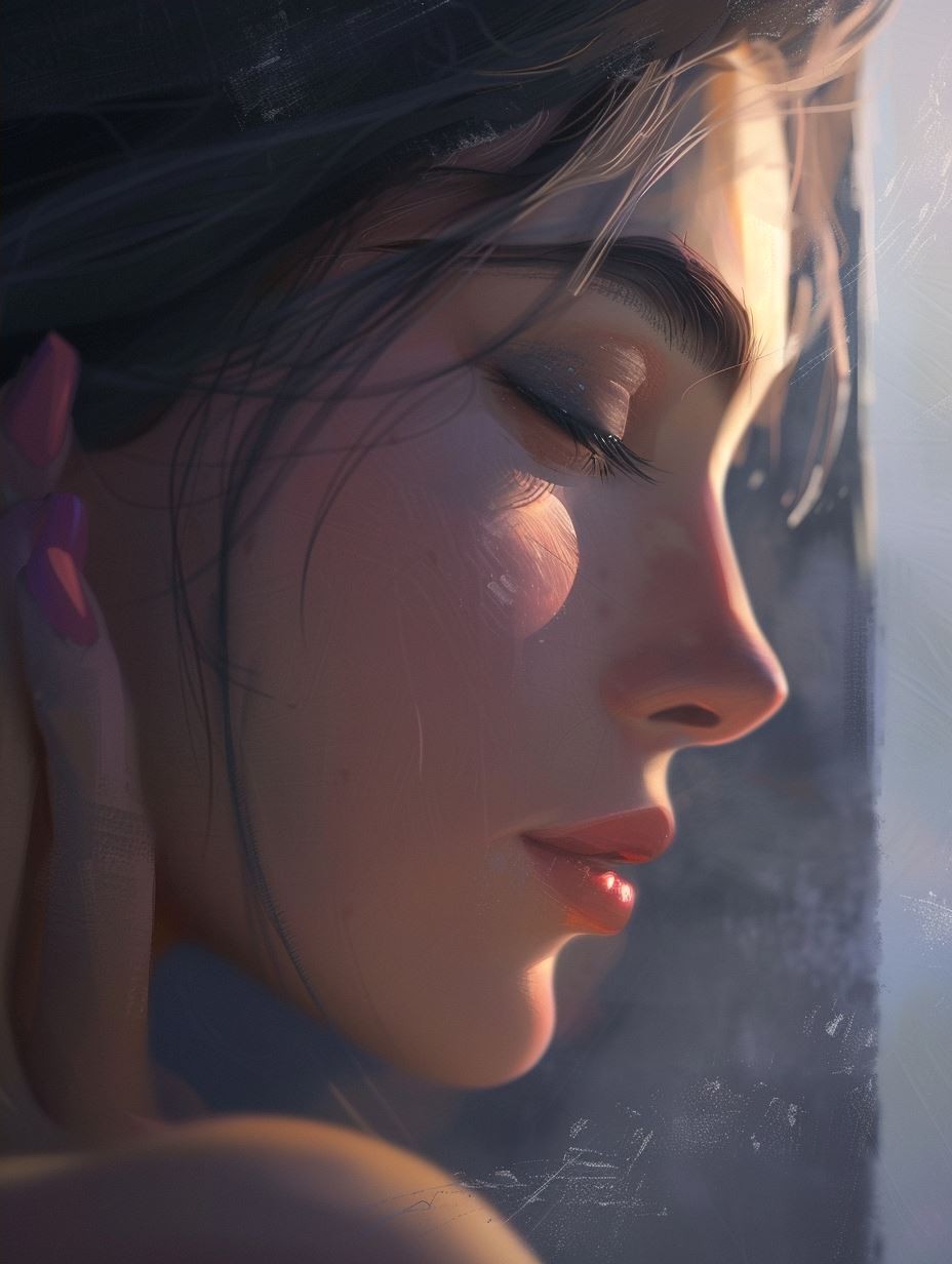 Serene Whispers of a Dreamy Soul - Image 4
