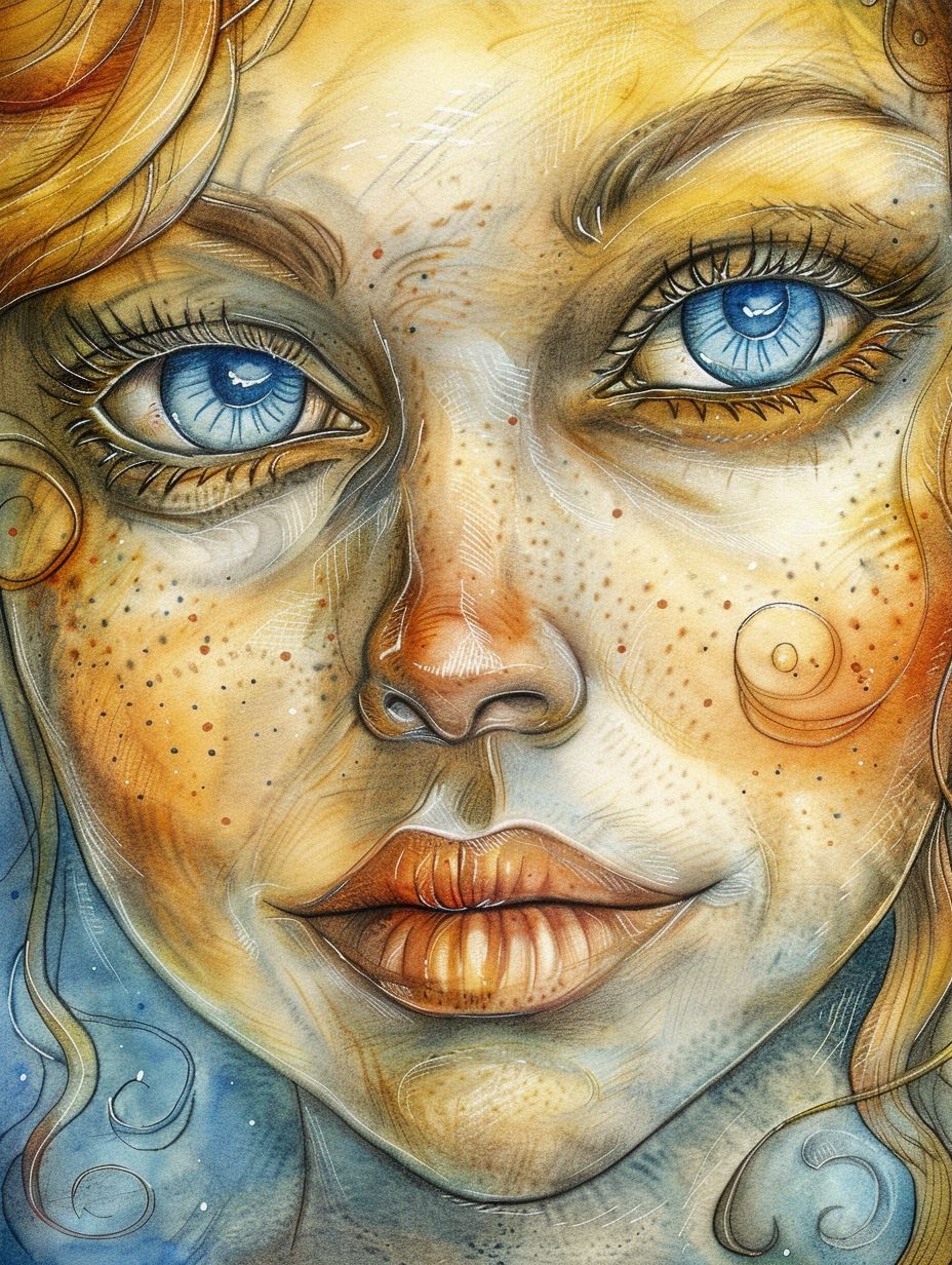 Ethereal Gaze of the Wanderer - Image 3
