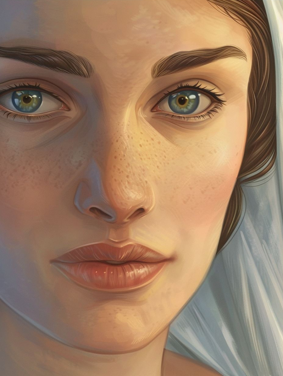 Ethereal Gazes: A Study of Digital Portraits - Image 3