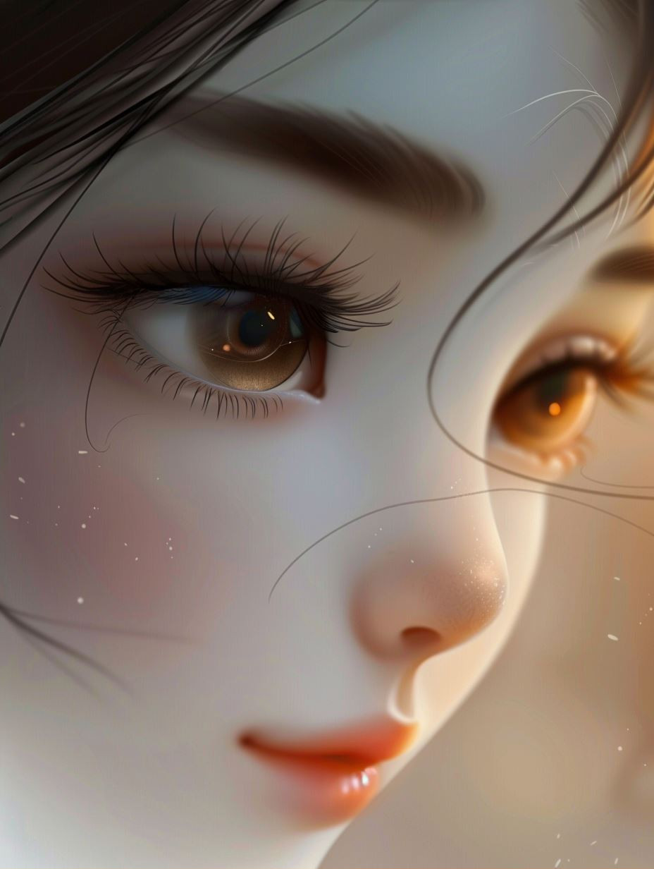 Ethereal Whimsical Portrait Art - Image 2