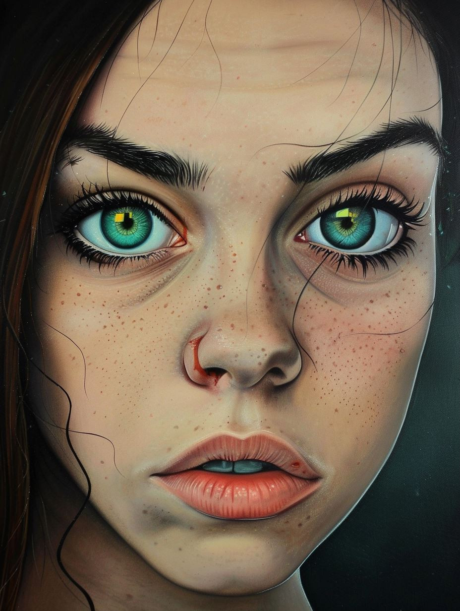 Haunting Ethereal Portraiture Study - Image 1