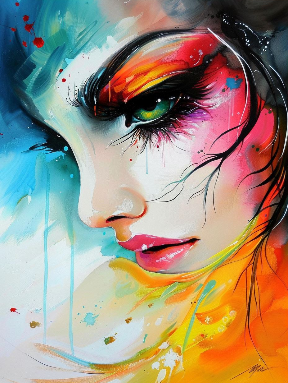 Chromatic Visions of Feminine Beauty - Image 3