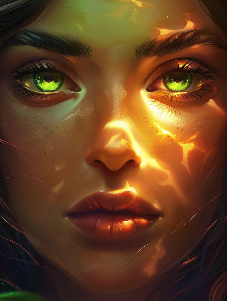 Golden Forest Gaze - Image 3