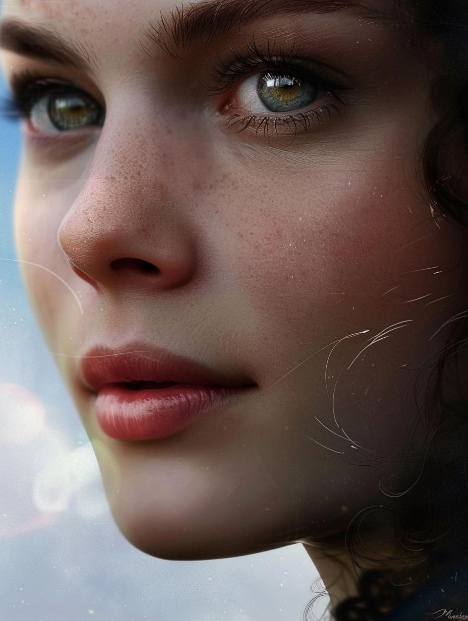 Ethereal Cinematic Portraiture Study - Image 2