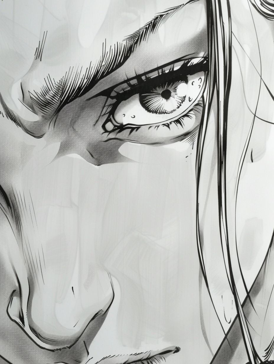 Expressions of Strength: Ink Portraits - Image 3