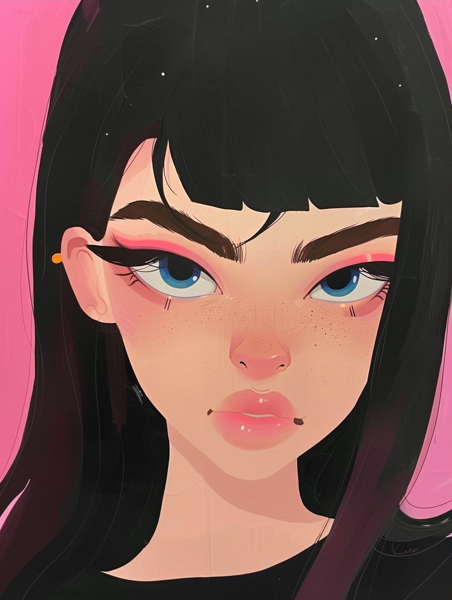 Vibrant Visions of Modern Digital Portraits - Image 3