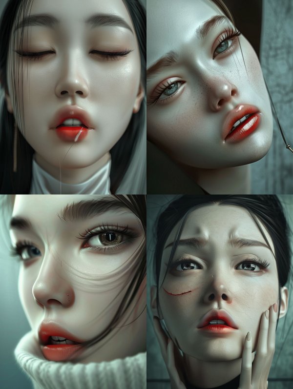 Serene Porcelain Dream