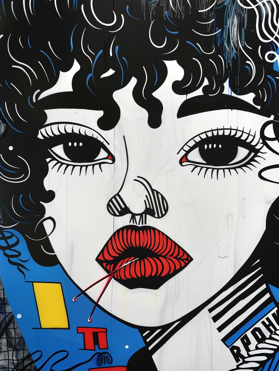 Vibrant Modern Cubist Portraits - Image 4